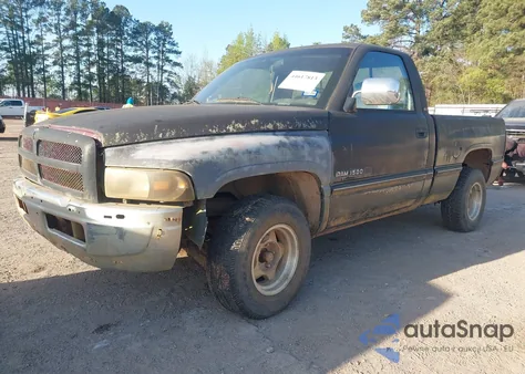 1995 Dodge Ram 1500 из США, поврежденный, VIN 1B7HC16Y4SS360733